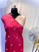 Tussar Silk Embroidery Digital Printed Saree